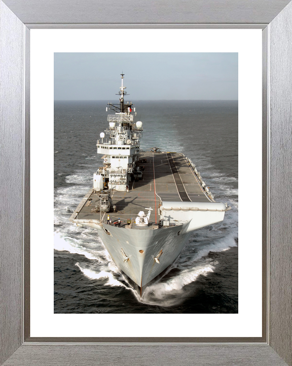 HMS Illustrious (R06) Royal Navy Invincible Class Aircraft Carrier Joint Warrior 2008 Photo Print Wall Art Decor - Posters, Prints, & Visual Artwork - by Hampshire Prints (image 6 of 9)