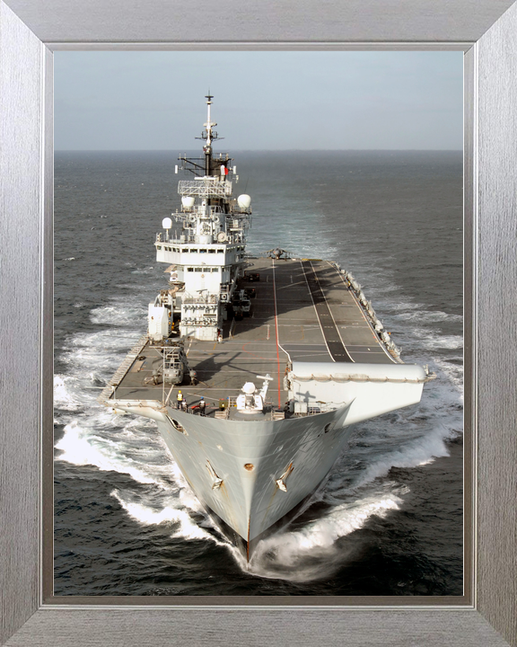 HMS Illustrious (R06) Royal Navy Invincible Class Aircraft Carrier Joint Warrior 2008 Photo Print Wall Art Decor - Posters, Prints, & Visual Artwork - by Hampshire Prints (image 7 of 9)