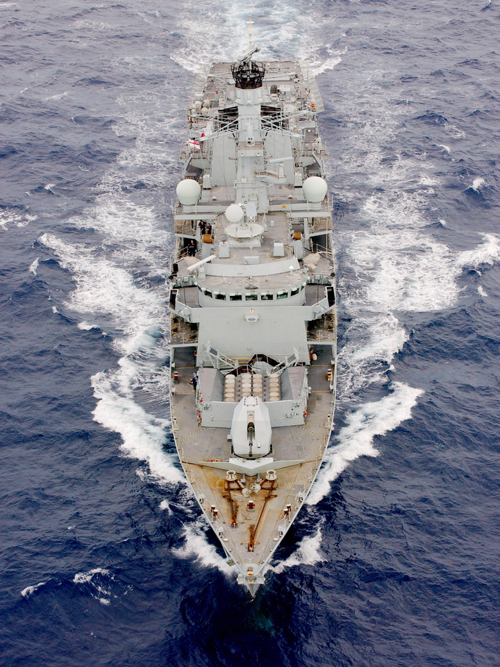 HMS Iron Duke F234 Type 23 Frigate August 2006 Photo Print - Posters, Prints, & Visual Artwork - by Hampshire Prints (image 1 of 9)