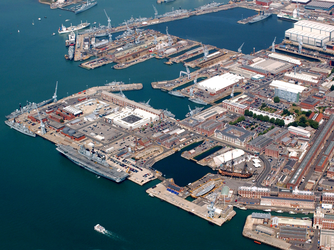 HMNB Portsmouth Photo Print - From the air 2005 - Dockyard Hampshire Prints 6 x 4 No Frame No