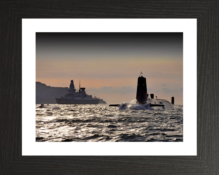 HMS Vanguard S28 Vanguard Class Submarine 2010 HMS Dragon Photo Print - Posters, Prints, & Visual Artwork - by Hampshire Prints (image 2 of 9)