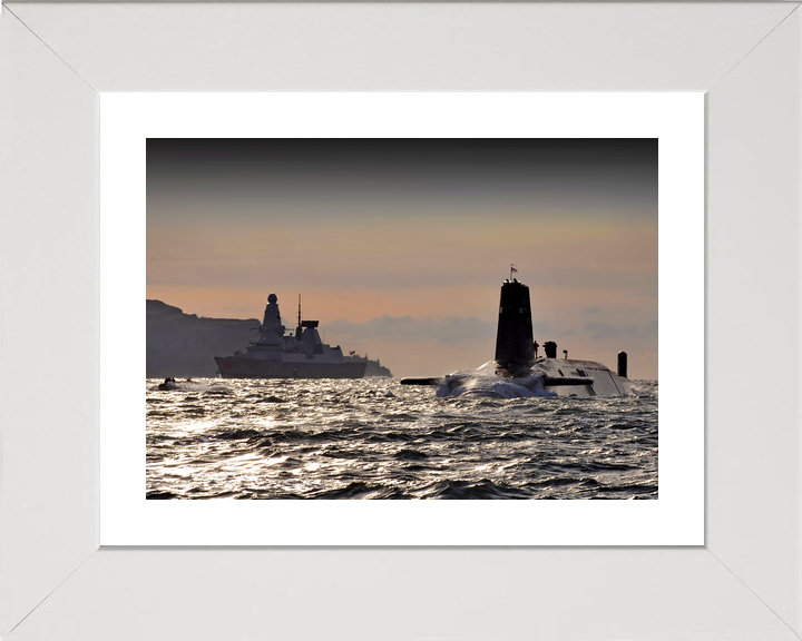 HMS Vanguard S28 Vanguard Class Submarine 2010 HMS Dragon Photo Print - Posters, Prints, & Visual Artwork - by Hampshire Prints (image 4 of 9)
