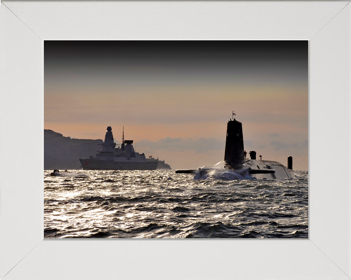 HMS Vanguard S28 Vanguard Class Submarine 2010 HMS Dragon Photo Print - Posters, Prints, & Visual Artwork - by Hampshire Prints (image 5 of 9)
