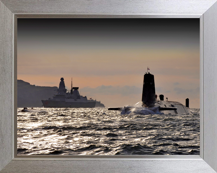 HMS Vanguard S28 Vanguard Class Submarine 2010 HMS Dragon Photo Print - Posters, Prints, & Visual Artwork - by Hampshire Prints (image 7 of 9)