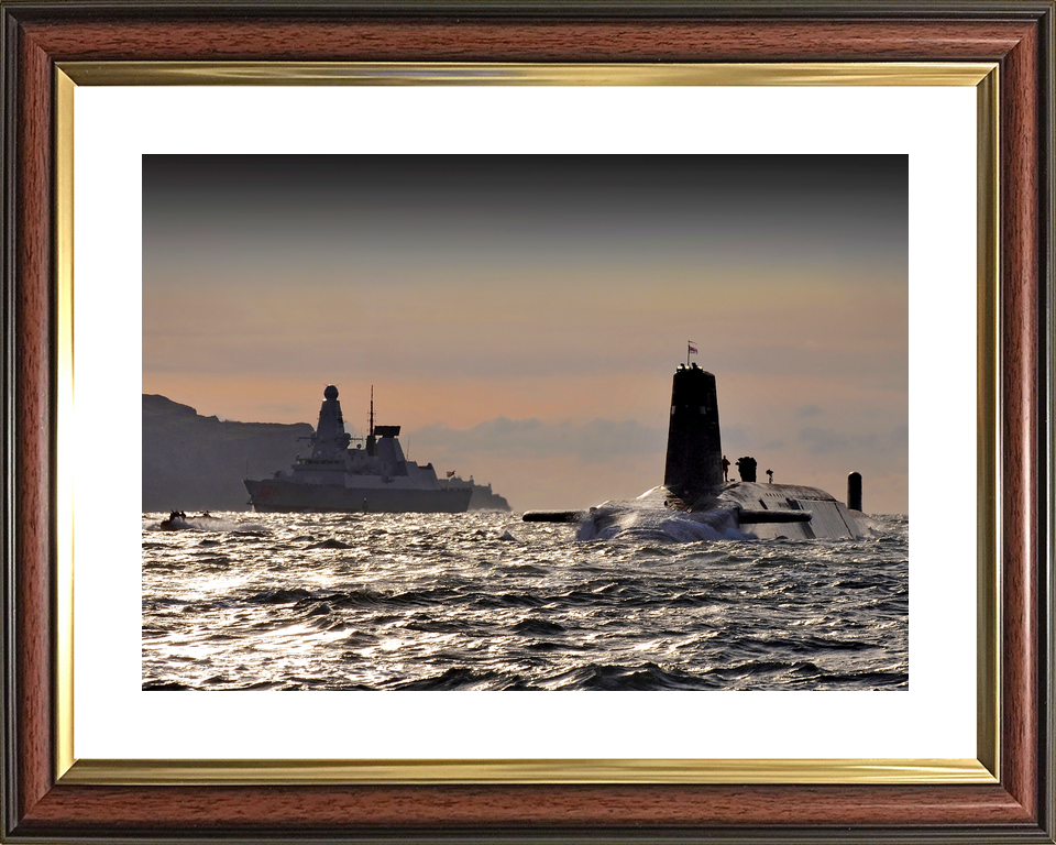 HMS Vanguard S28 Vanguard Class Submarine 2010 HMS Dragon Photo Print - Posters, Prints, & Visual Artwork - by Hampshire Prints (image 8 of 9)