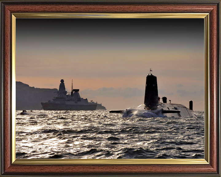 HMS Vanguard S28 Vanguard Class Submarine 2010 HMS Dragon Photo Print - Posters, Prints, & Visual Artwork - by Hampshire Prints (image 9 of 9)