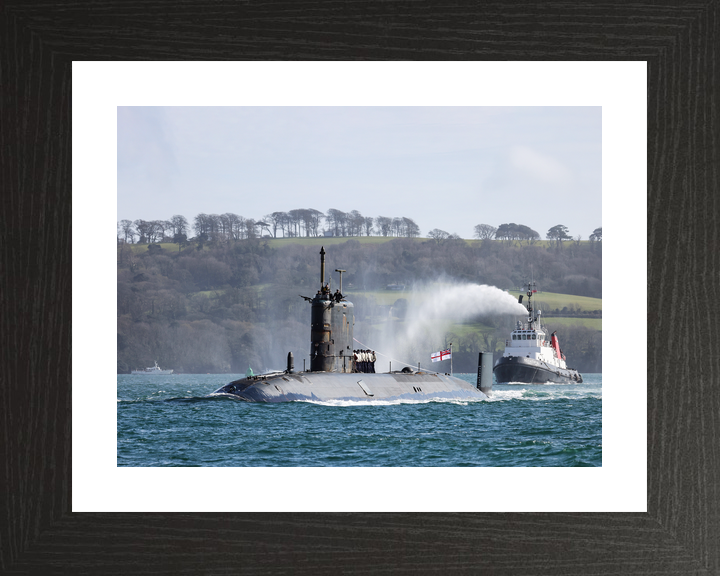 HMS Trenchant S91 Trafalgar Class Submarine 2021 Pays Off Water Photo Print - Posters, Prints, & Visual Artwork - by Hampshire Prints (image 2 of 9)