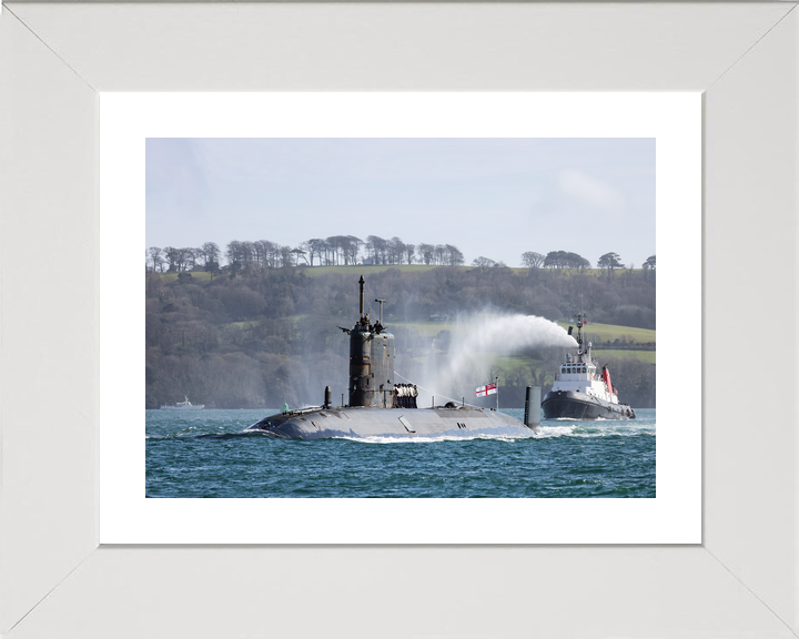 HMS Trenchant S91 Trafalgar Class Submarine 2021 Pays Off Water Photo Print - Posters, Prints, & Visual Artwork - by Hampshire Prints (image 4 of 9)