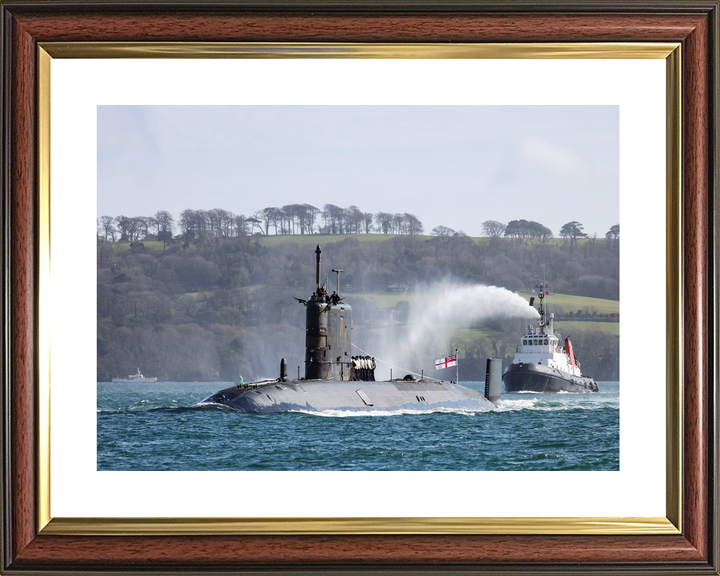 HMS Trenchant S91 Trafalgar Class Submarine 2021 Pays Off Water Photo Print - Posters, Prints, & Visual Artwork - by Hampshire Prints (image 8 of 9)