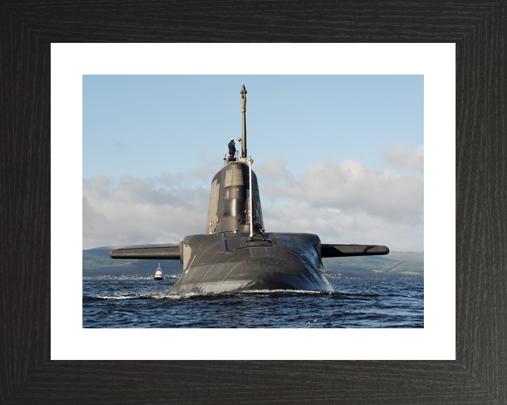 HMS Ambush S120 Astute Class Submarine 2012 Trials