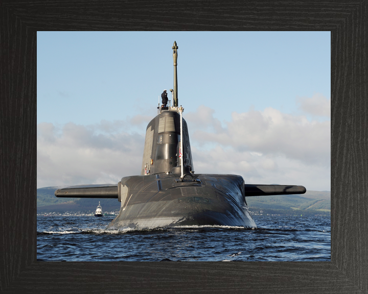 HMS Ambush S120 Astute Class Submarine 2012 Trials