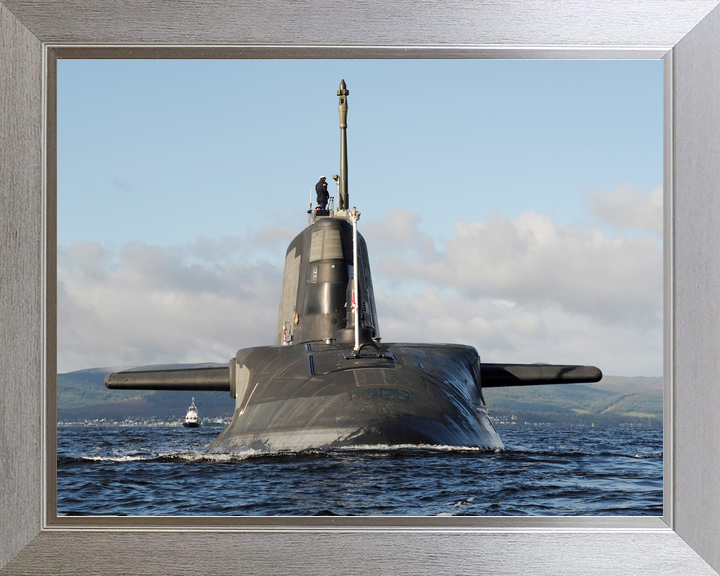 HMS Ambush S120 Astute Class Submarine 2012 Trials