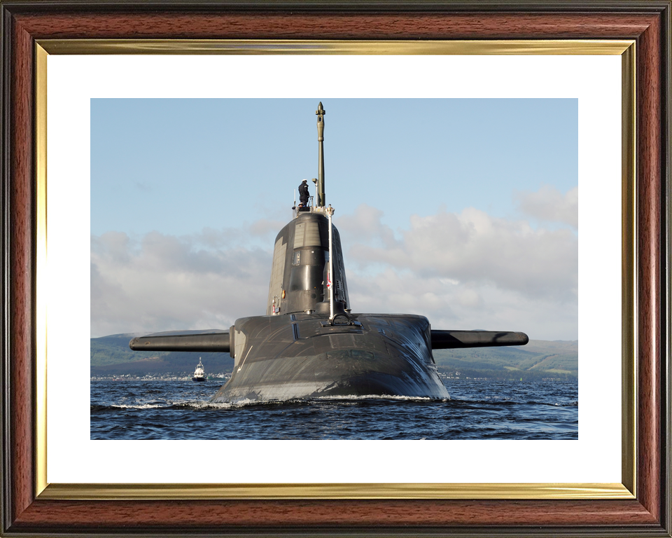 HMS Ambush S120 Astute Class Submarine 2012 Trials