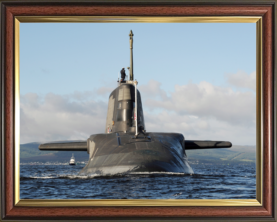 HMS Ambush S120 Astute Class Submarine 2012 Trials