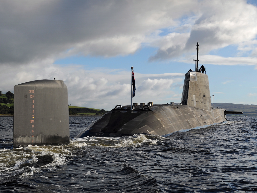 HMS Ambush S120 Astute Class Submarine 2012