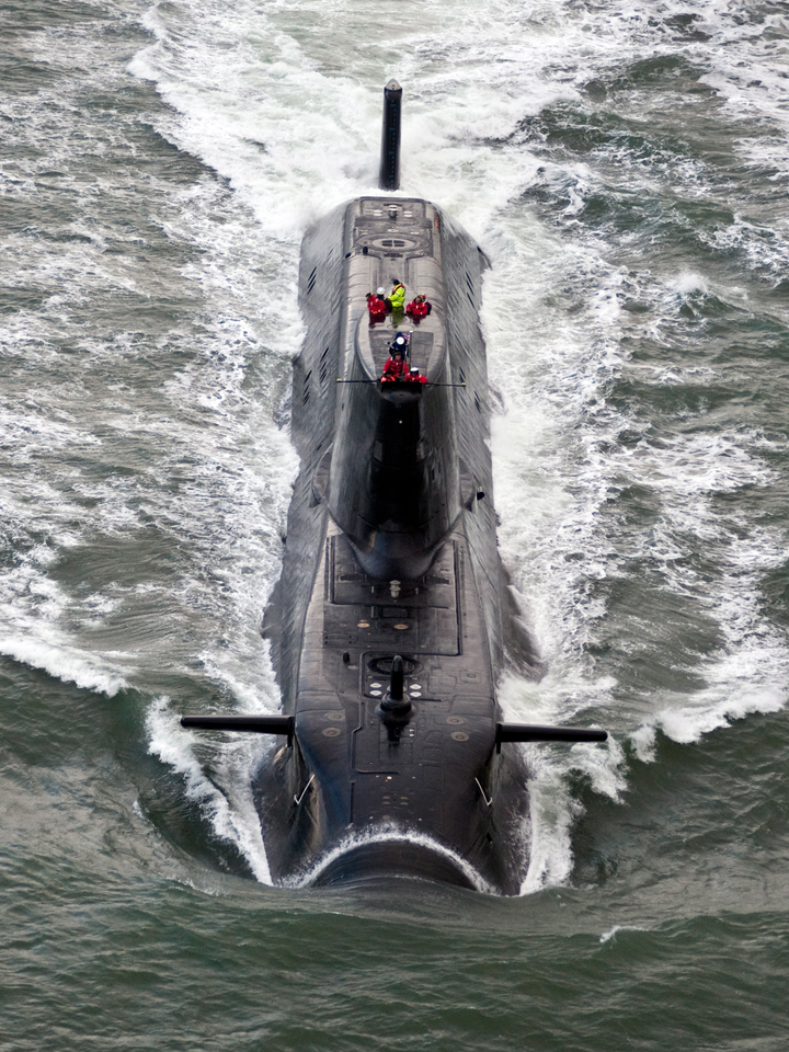 HMS Astute S119 Astute Class Submarine 2009 On Exercise