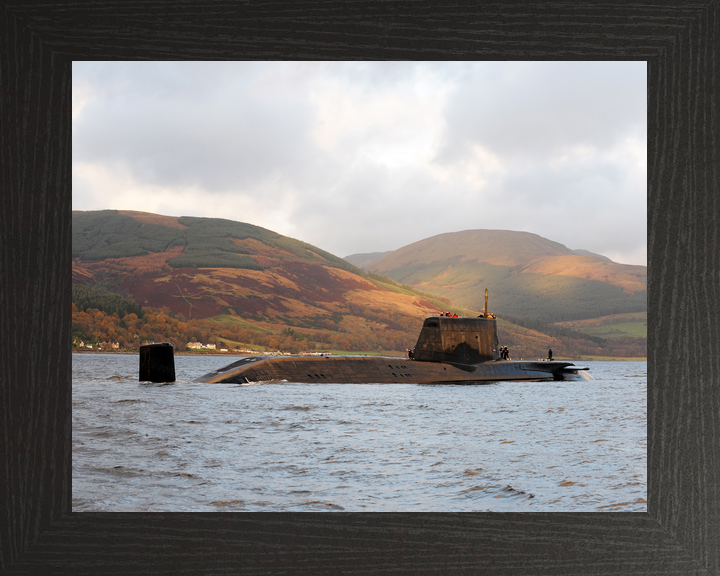 HMS Astute S119 Astute Class Submarine 2009 Starboard View