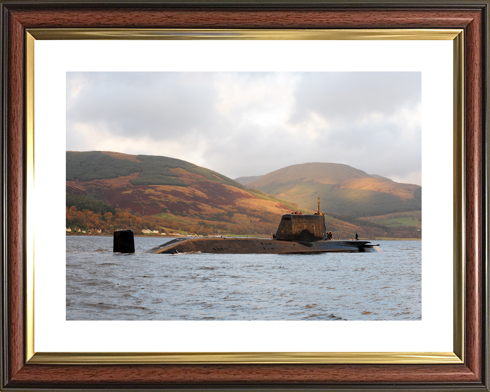 HMS Astute S119 Astute Class Submarine 2009 Starboard View