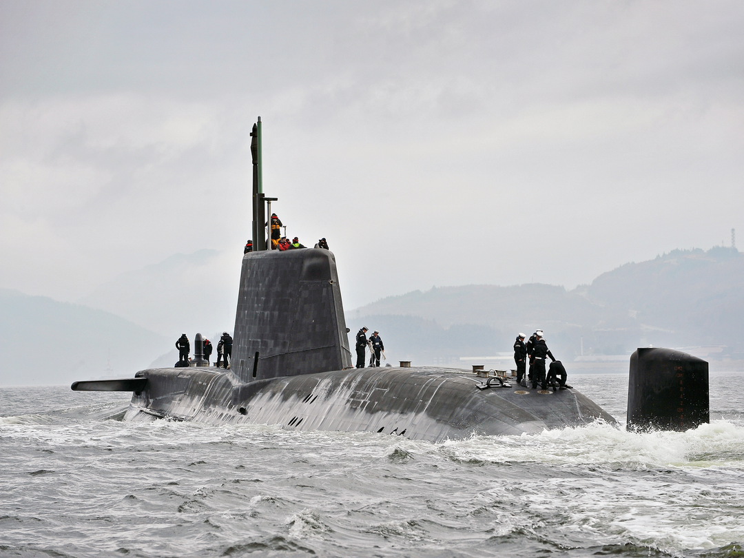 HMS Astute S119 Astute Class Submarine 2012