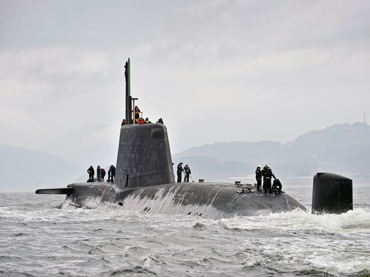 HMS Astute S119 Astute Class Submarine 2012