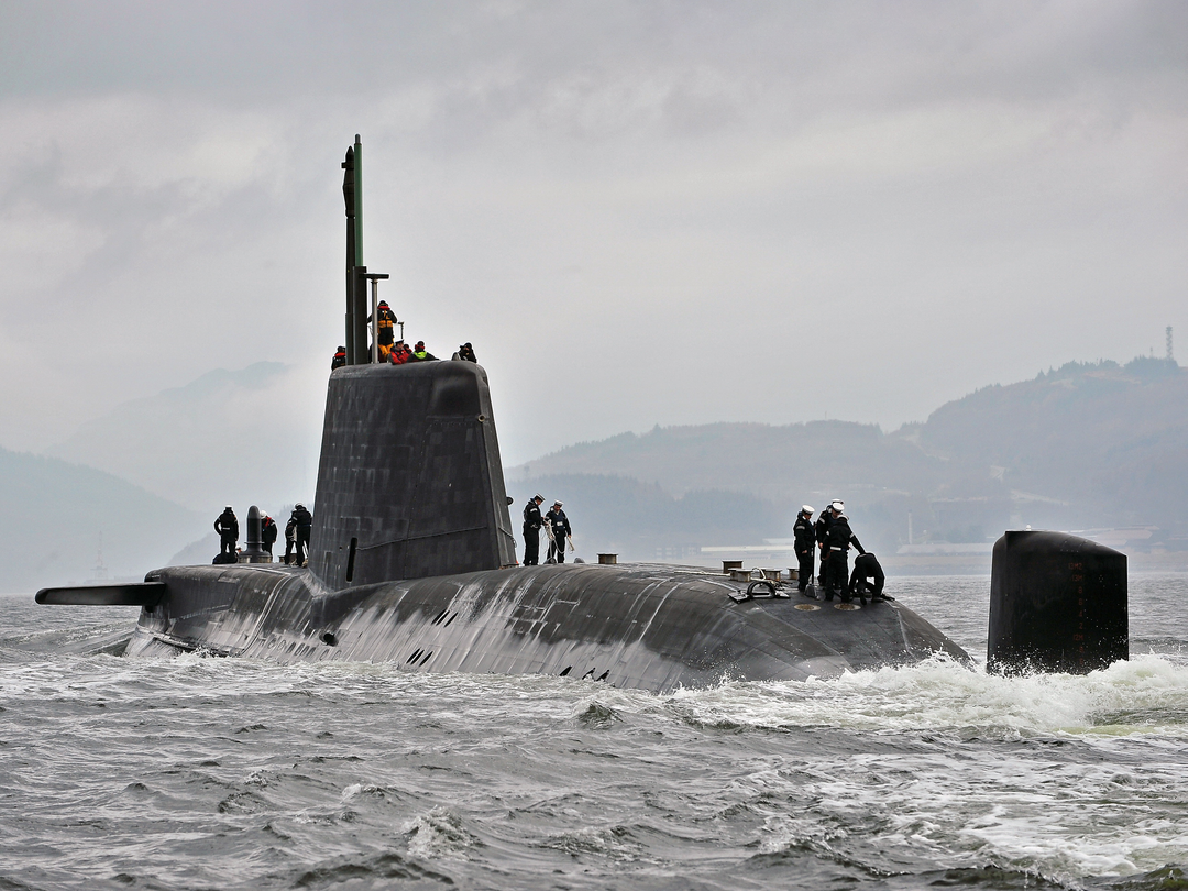 HMS Astute (S119) Photo Print - Faslane Return 2012 - Royal Navy Astute Class Submarine Hampshire Prints 6 x 4 No Frame No