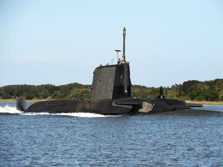 HMS Astute S119 Astute Class Submarine 2011