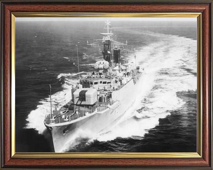 HMS Jaguar F37 Leopard Class Frigate 1963 At Sea Photo Print - Posters, Prints, & Visual Artwork - by Hampshire Prints (image 9 of 9)