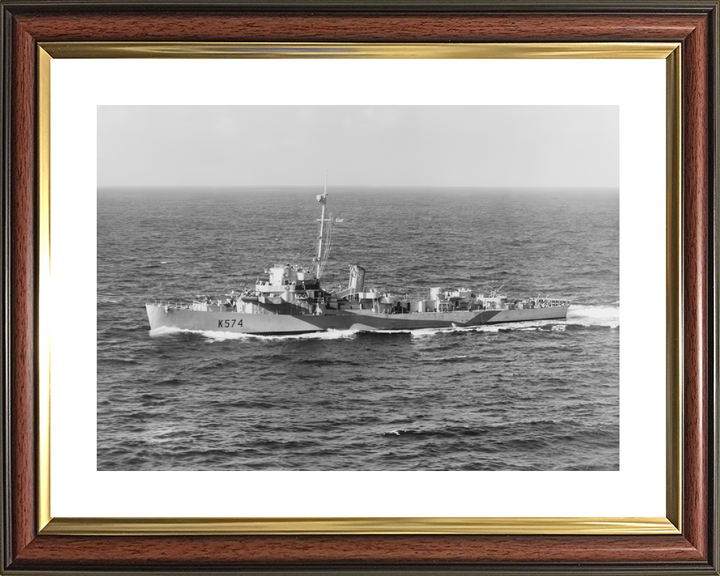 HMS Thornborough K574 Captain Class Frigate 1943-1945 Photo Print - Posters, Prints, & Visual Artwork - by Hampshire Prints (image 8 of 9)