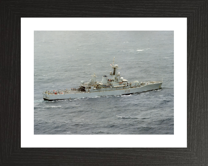 HMS Naiad F39 Leander Class Frigate 1981 Photo Print - Posters, Prints, & Visual Artwork - by Hampshire Prints (image 2 of 9)