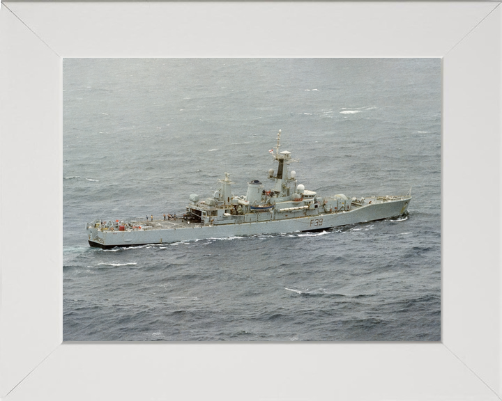 HMS Naiad F39 Leander Class Frigate 1981 Photo Print - Posters, Prints, & Visual Artwork - by Hampshire Prints (image 5 of 9)