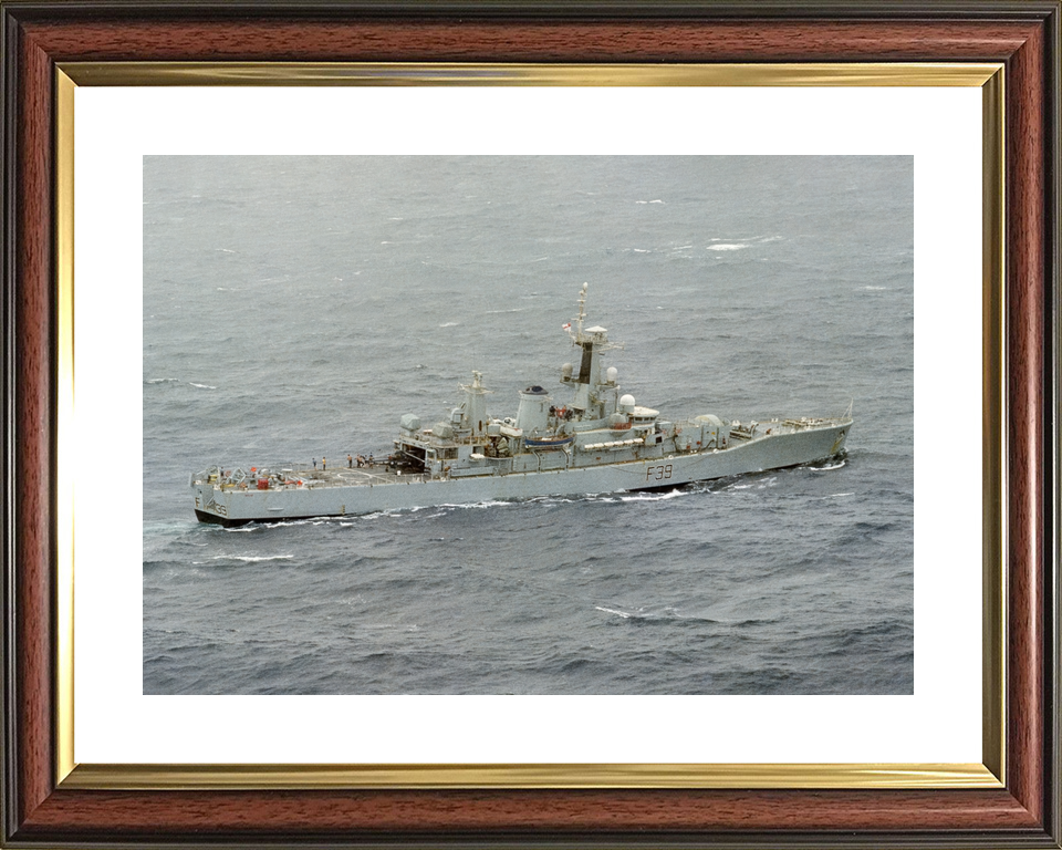 HMS Naiad F39 Leander Class Frigate 1981 Photo Print - Posters, Prints, & Visual Artwork - by Hampshire Prints (image 8 of 9)