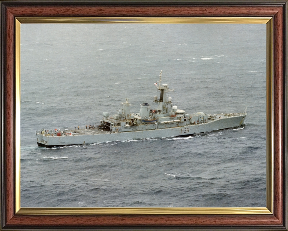 HMS Naiad F39 Leander Class Frigate 1981 Photo Print - Posters, Prints, & Visual Artwork - by Hampshire Prints (image 9 of 9)