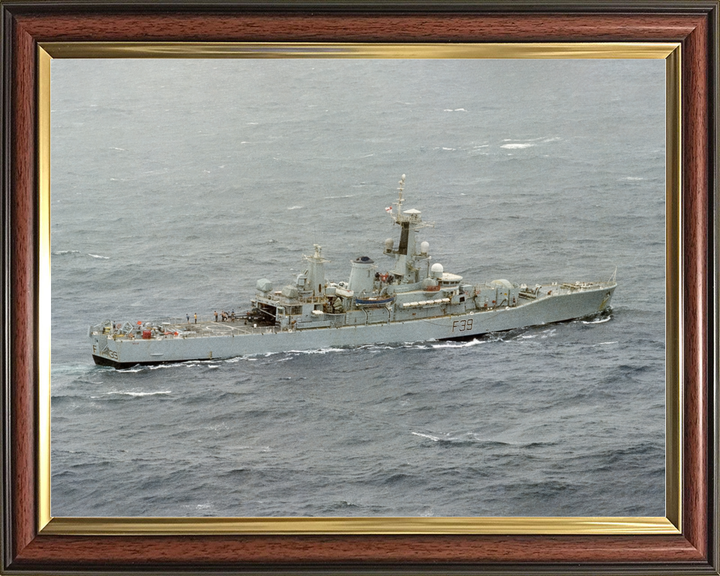 HMS Naiad F39 Leander Class Frigate 1981 Photo Print - Posters, Prints, & Visual Artwork - by Hampshire Prints (image 9 of 9)
