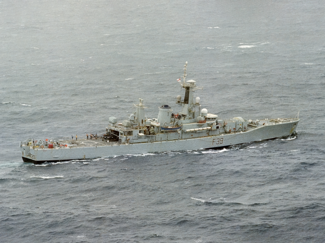 HMS Naiad F39 Leander Class Frigate 1981 Photo Print - Posters, Prints, & Visual Artwork - by Hampshire Prints (image 1 of 9)