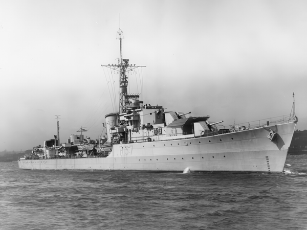 HMS Whelp R37 W Class Destroyer 1944