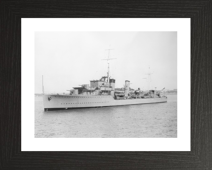 HMS Kempenfelt R03 W Class Destroyer 1943 Photo Print - Posters, Prints, & Visual Artwork - by Hampshire Prints (image 2 of 9)
