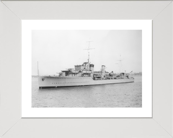 HMS Kempenfelt R03 W Class Destroyer 1943 Photo Print - Posters, Prints, & Visual Artwork - by Hampshire Prints (image 4 of 9)