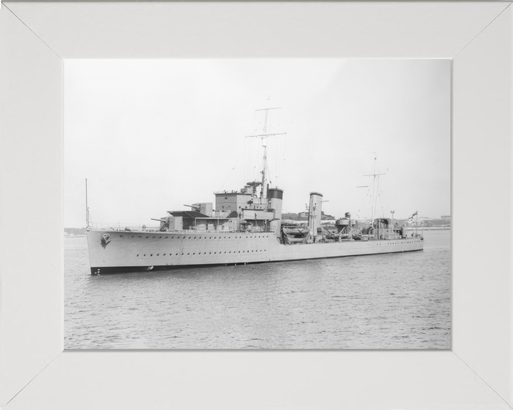 HMS Kempenfelt R03 W Class Destroyer 1943 Photo Print - Posters, Prints, & Visual Artwork - by Hampshire Prints (image 5 of 9)