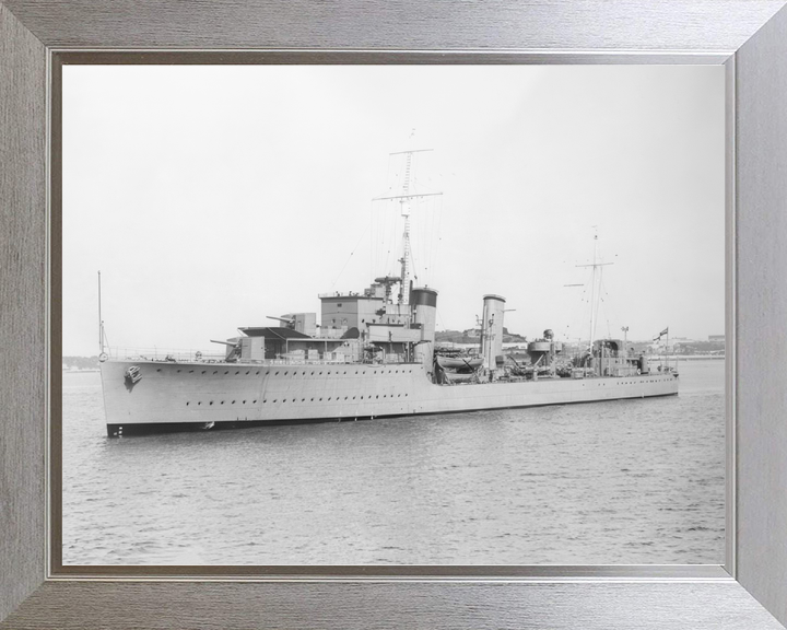 HMS Kempenfelt R03 W Class Destroyer 1943 Photo Print - Posters, Prints, & Visual Artwork - by Hampshire Prints (image 7 of 9)