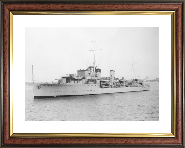 HMS Kempenfelt R03 W Class Destroyer 1943 Photo Print - Posters, Prints, & Visual Artwork - by Hampshire Prints (image 8 of 9)