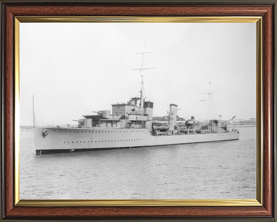 HMS Kempenfelt R03 W Class Destroyer 1943 Photo Print - Posters, Prints, & Visual Artwork - by Hampshire Prints (image 9 of 9)