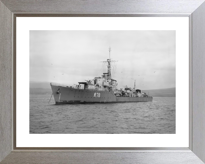 HMS Wessex R78 W Class Destroyer May 1944 Photo Print - Posters, Prints, & Visual Artwork - by Hampshire Prints (image 6 of 9)