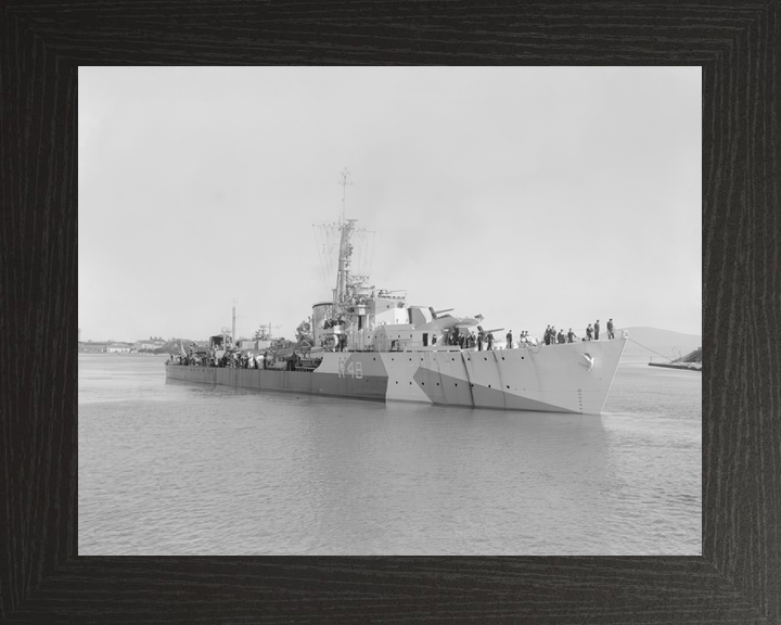 HMS Wrangler R48 W Class Destroyer June 1944 Photo Print - Posters, Prints, & Visual Artwork - by Hampshire Prints (image 3 of 9)
