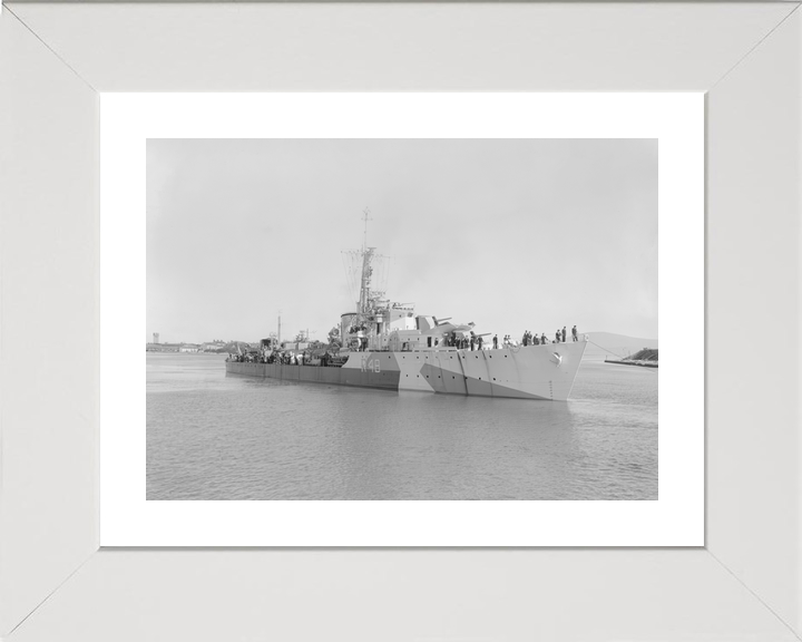 HMS Wrangler R48 W Class Destroyer June 1944 Photo Print - Posters, Prints, & Visual Artwork - by Hampshire Prints (image 4 of 9)