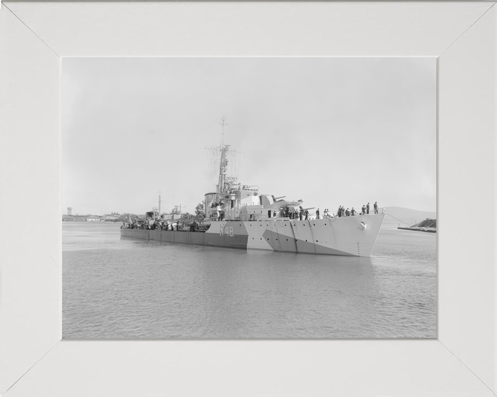 HMS Wrangler R48 W Class Destroyer June 1944 Photo Print - Posters, Prints, & Visual Artwork - by Hampshire Prints (image 5 of 9)