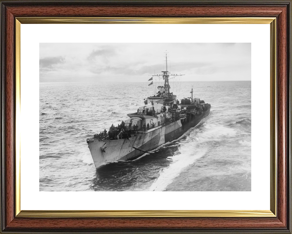 HMS Myngs R06 Z Class Destroyer 1944 Photo Print - Posters, Prints, & Visual Artwork - by Hampshire Prints (image 8 of 9)