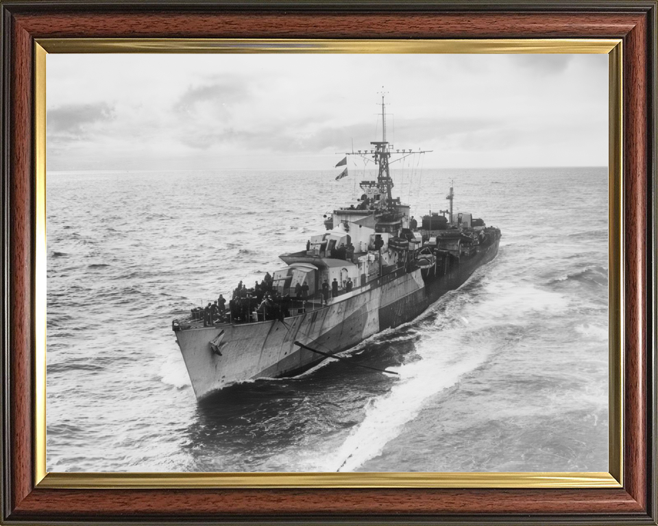 HMS Myngs R06 Z Class Destroyer 1944 Photo Print - Posters, Prints, & Visual Artwork - by Hampshire Prints (image 9 of 9)