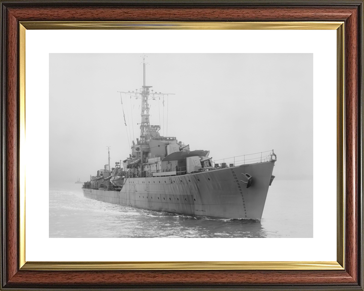 HMS Zealous R39 Z Class Destroyer 1939 to 1945 Photo Print - Posters, Prints, & Visual Artwork - by Hampshire Prints (image 8 of 9)