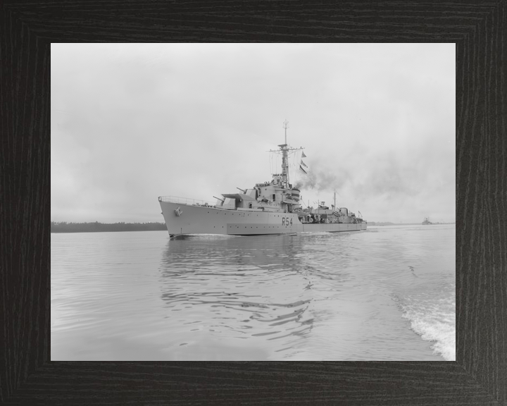 HMS Zodiac R54 Z Class Destroyer 1945 Photo Print - Posters, Prints, & Visual Artwork - by Hampshire Prints (image 3 of 9)