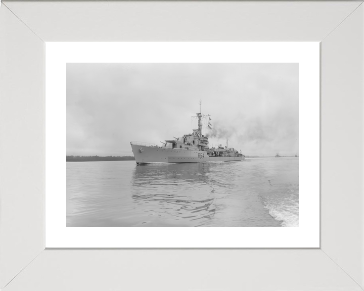 HMS Zodiac R54 Z Class Destroyer 1945 Photo Print - Posters, Prints, & Visual Artwork - by Hampshire Prints (image 4 of 9)